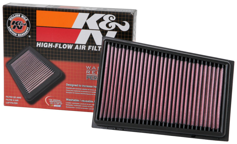 Nissan QASHQAI Replacement Air Filter - K&N Engineering - High-Flow Air Filter - `07-`14
